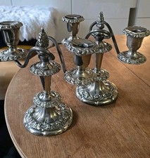 2 Kerzenleuchter wie BARKER