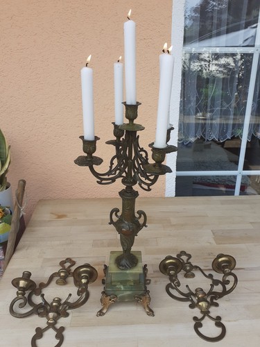 Kandelaber konvolut bronze - kandelaber, konvolut.