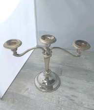 Kerzenständer Versilbert