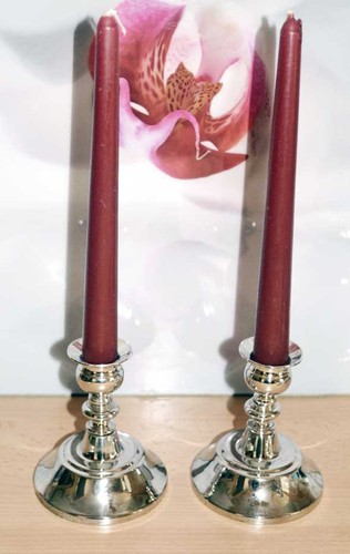 Paar elegante kerzenleuchter - elegante, /